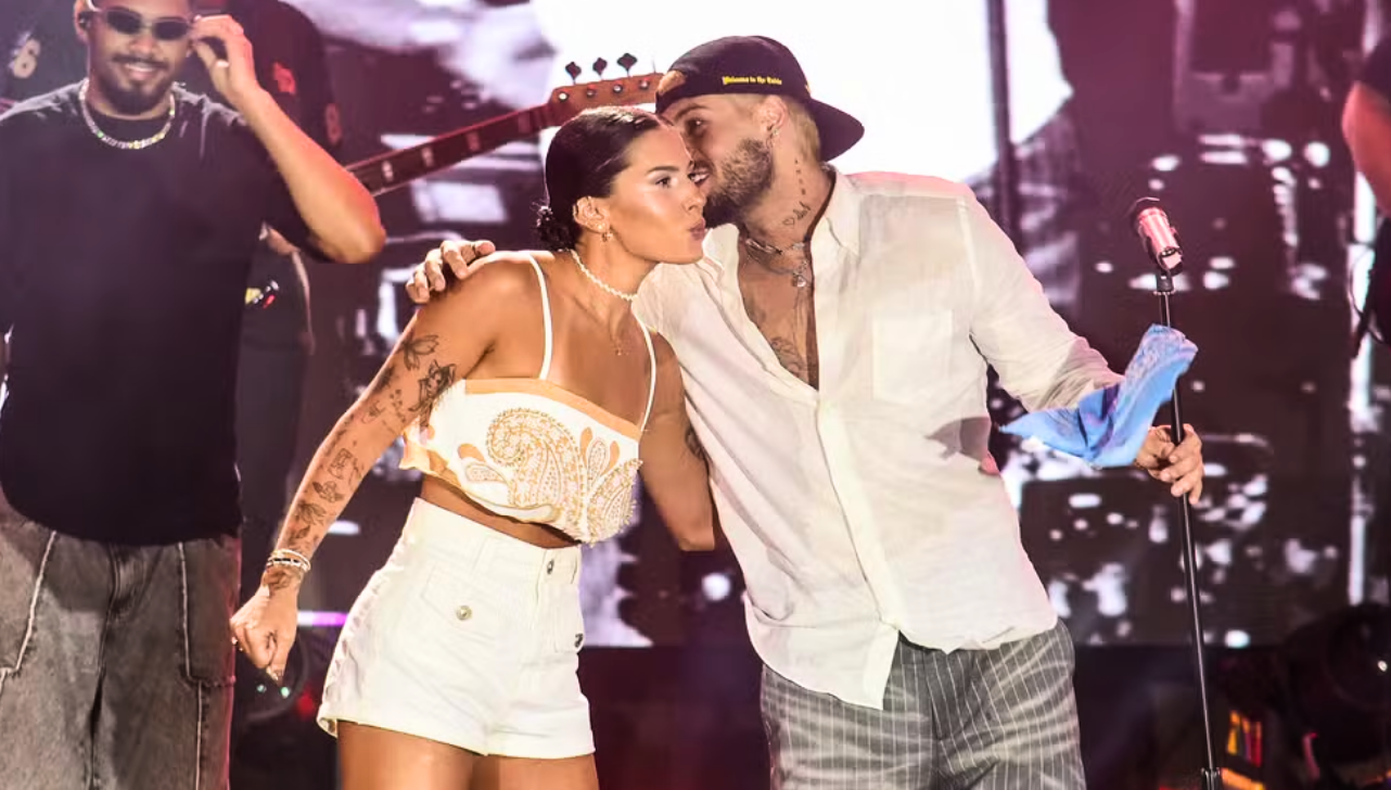 Ana Castela se apresenta com Zé Felipe e garante que